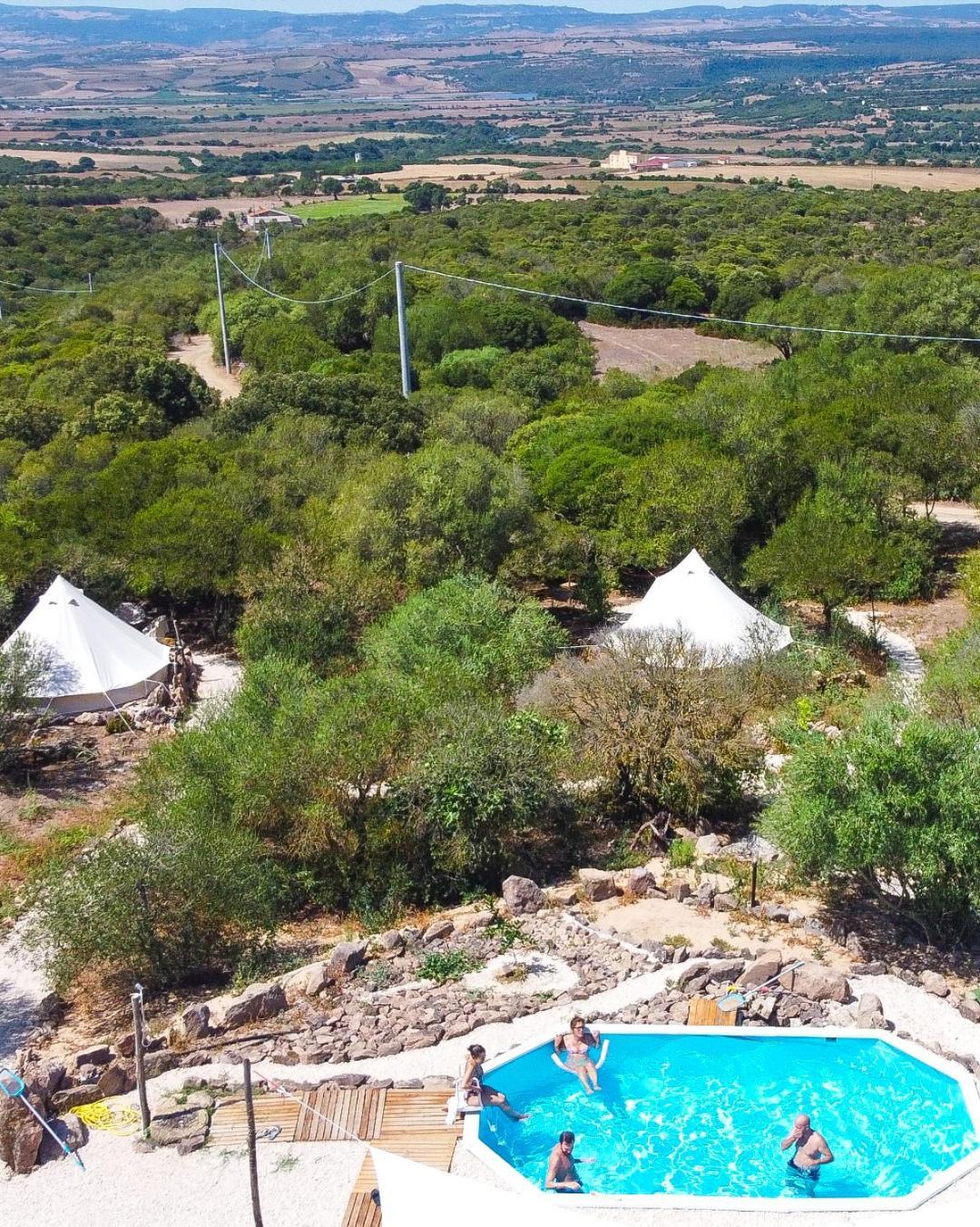 Pasare Glamping_Anglonaruralexperience Otel Perfugas Dış mekan fotoğraf